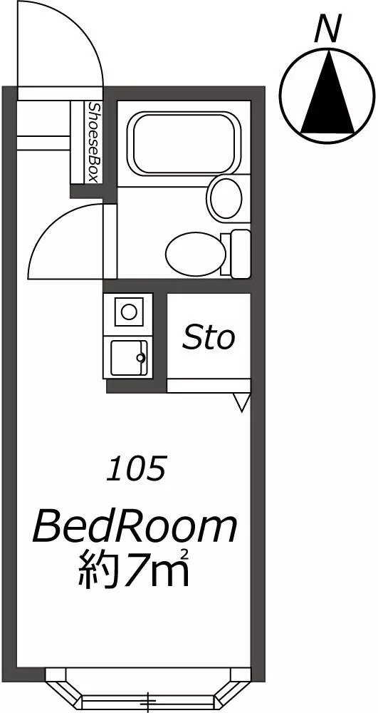 Entire room arrangement/ground plan　全体間取・平面図