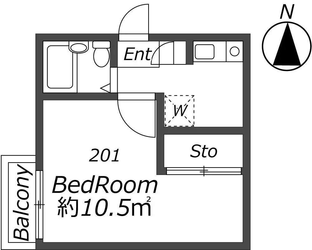 Entire room arrangement/ground plan 全体間取・平面図