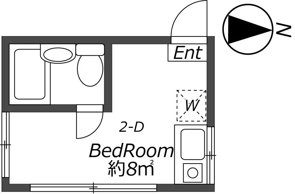 Entire room arrangement/ground plan 全体間取・平面図