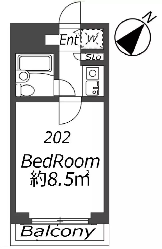Entire room arrangement/ground plan 全体間取・平面図
