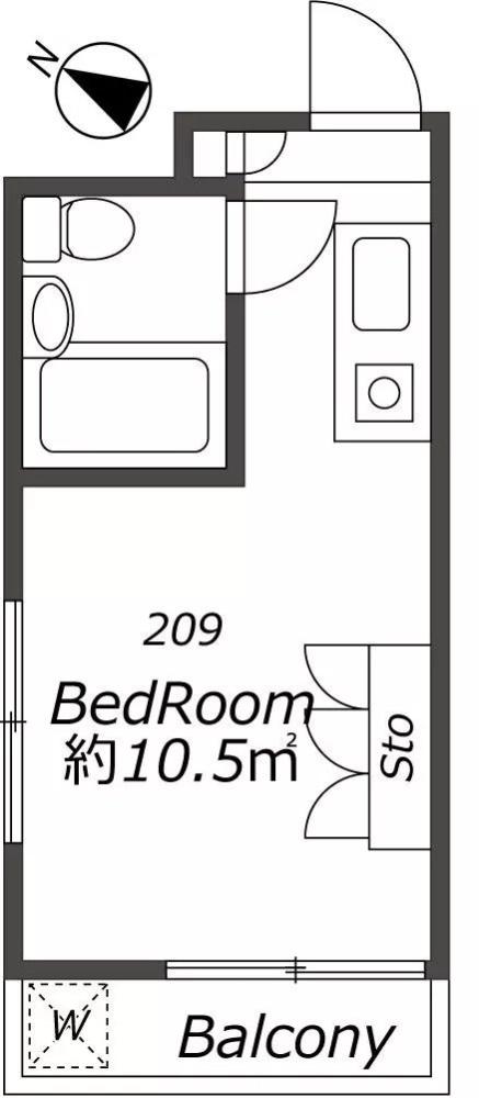 Entire room arrangement/ground plan 全体間取・平面図