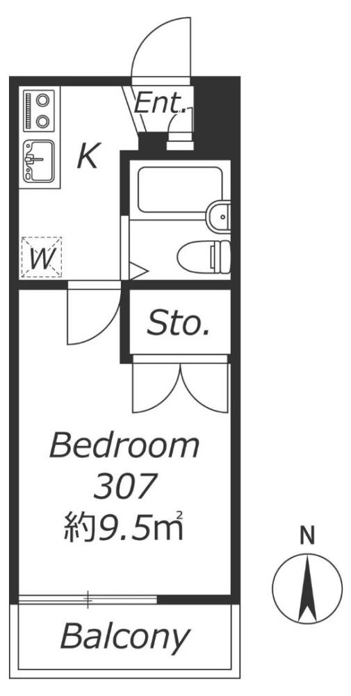 Entire room arrangement/ground plan 全体間取・平面図