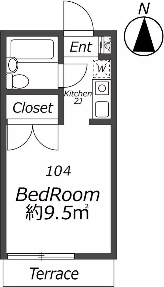Entire room arrangement/ground plan　全体間取・平面図