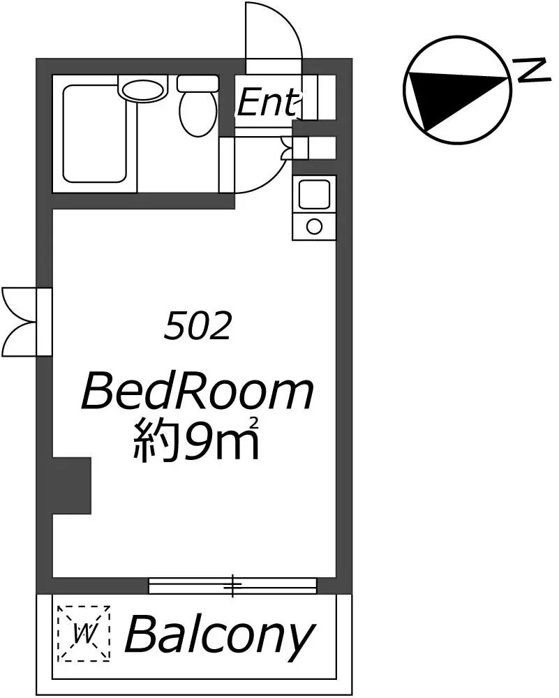 Entire room arrangement/ground plan 全体間取・平面図