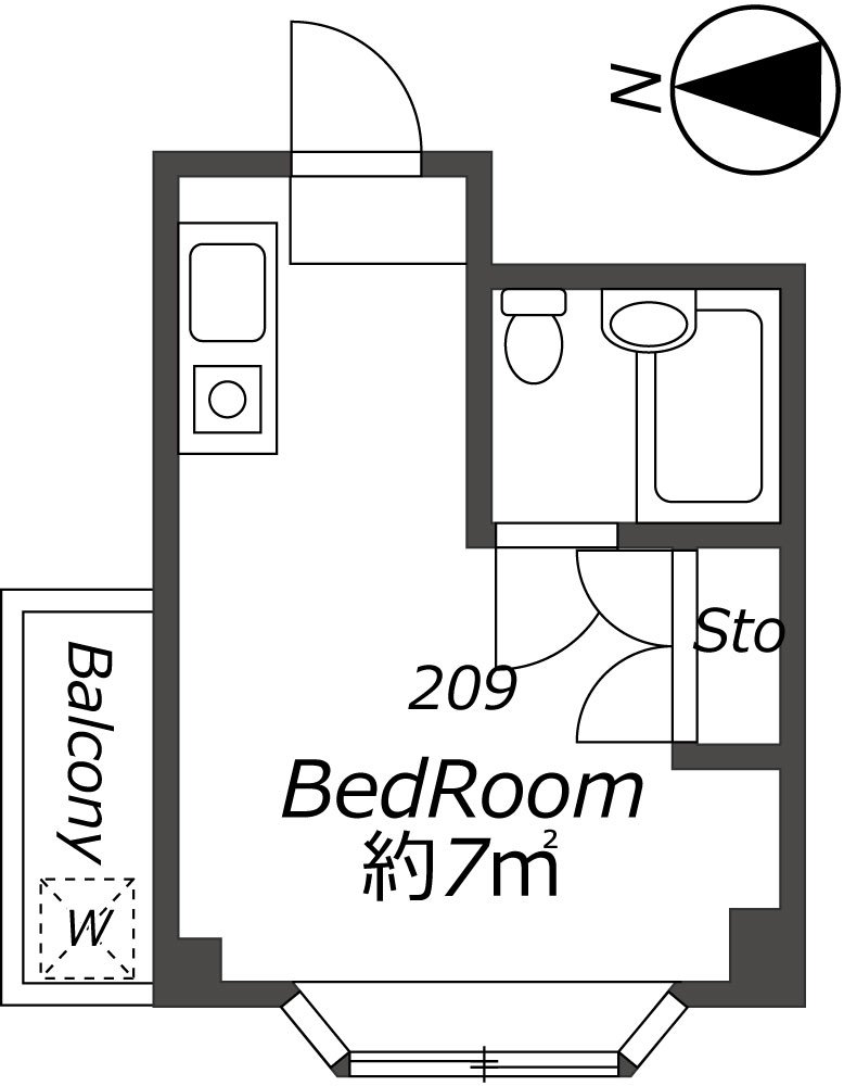 Entire room arrangement/ground plan 全体間取・平面図