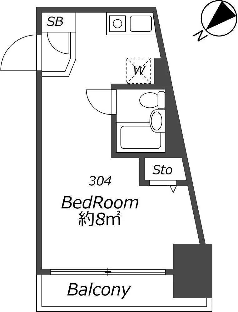Entire room arrangement/ground plan 全体間取・平面図