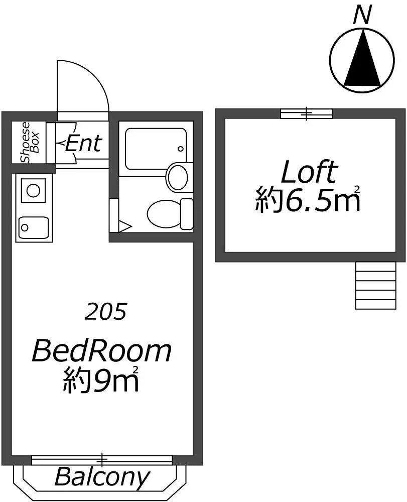 Entire room arrangement/ground plan　全体間取・平面図