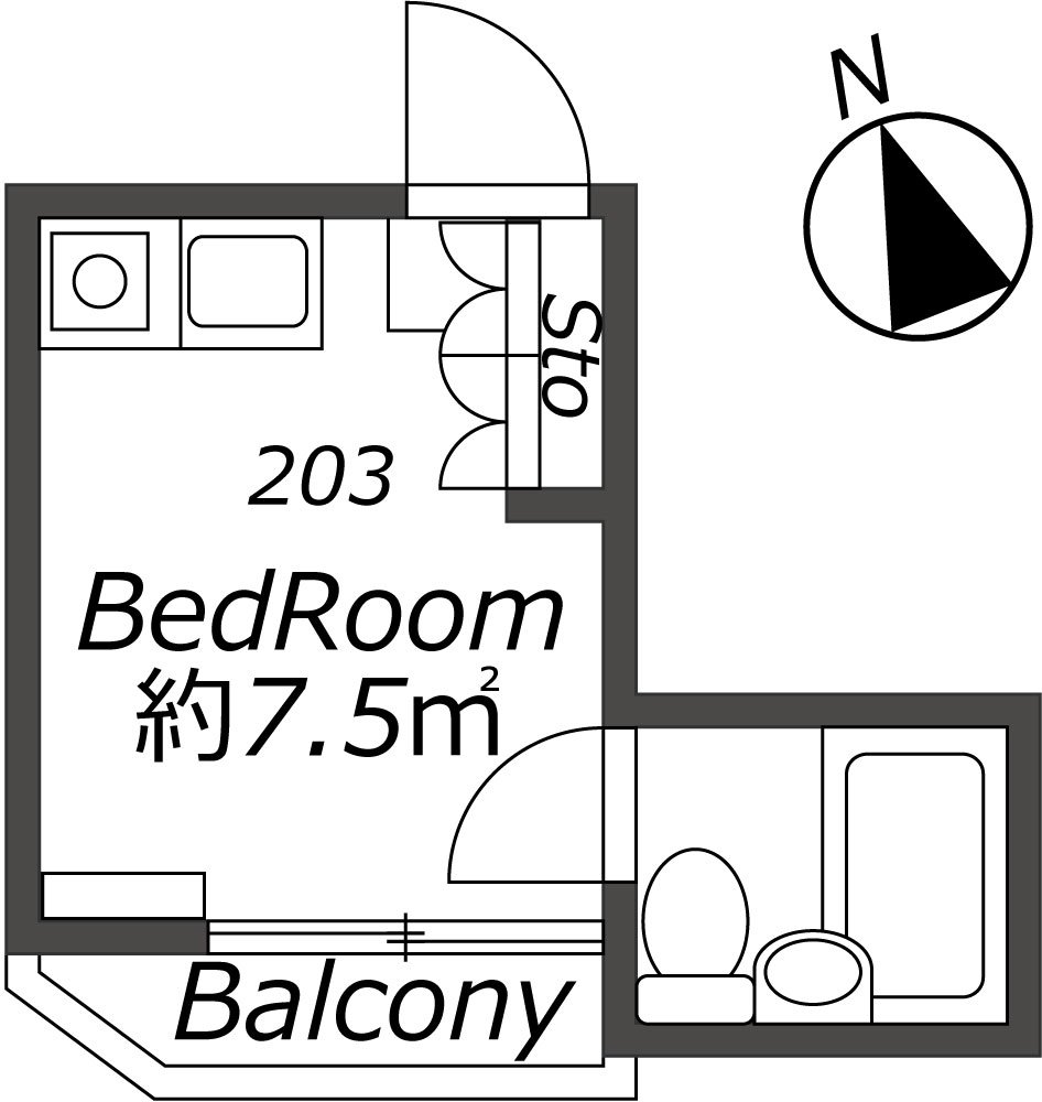 Entire room arrangement/ground plan　全体間取・平面図