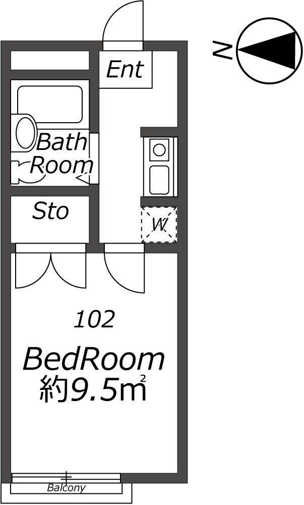 Entire room arrangement/ground plan　全体間取・平面図